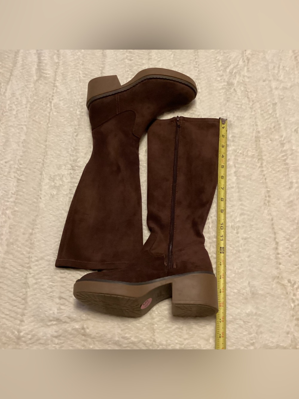 Women’s White Mountain 5.5 Brown Soft Knee High Boots NWOB